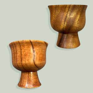 Handmade Acacia Wood Bowl <b>Set</b> Round Noodle Soup Bowl For Hotel Coffee <b>Tea</b> Gifting Adult Use Solid Color - Product Image 2