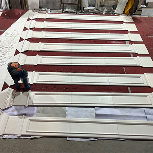 Rivestimento in Pietra Calcarea Bianca Naturale Lucidata per Progetti di Ville YDSTONE, Crema Bianco <span class=keywords><strong>Botticino</strong></span> Talia - Product Image 3