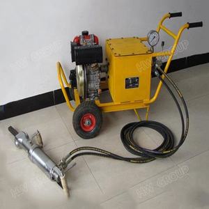 Hidráulico divisor <span class=keywords><strong>de</strong></span> cuña <span class=keywords><strong>de</strong></span> granito mármol roca splitter con motor diesel - Product Image 5