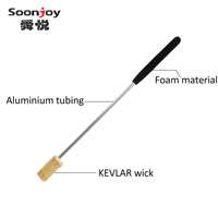 Torche professionnelle pour manger du feu et cracher des flammes - Accessoires de performance à mèche en Kevlar pour le cirque, la scène et les spectacles de rue