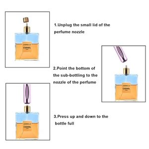 Nước Hoa Phun Chai 5Ml Du Lịch Túi Parfum Quà Tặng Tái Sử Dụng Rỗng Mini Dưới Refillable Nhôm Atomizer - Product Image 6