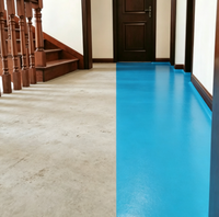Rouleau de protection de sol auto-adhésif bleu, imperméable et antidérapant, pour la rénovation intérieure et les escaliers