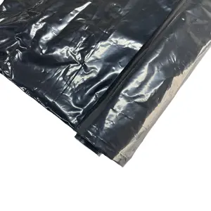 Silage plastic blackout agricultural film black and white silage sheet bunker cover greenhouse panda film poly silo tarp