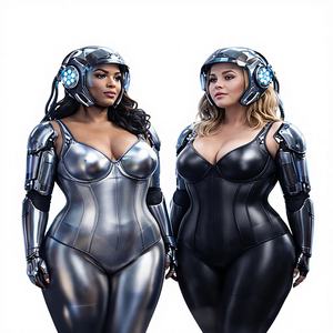 Keto GLP-1 CookBook Body sculptant sans couture épais pour femme grande taille, à maintien ferme, effet ventre plat et amincissant - Product Image 1