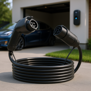 Câble de recharge pour véhicule électrique Vevor J1772 32A 21 pieds Niveau 1 2 Compatible 120V 240V IP66 avec sac de transport - Product Image 2