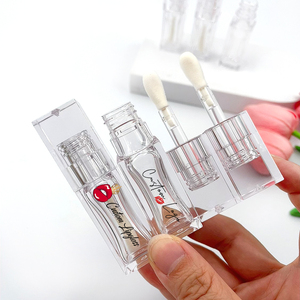 Tube <span class=keywords><strong>Lip</strong></span> <span class=keywords><strong>Gloss</strong></span> 6ml dengan Penutup, Kuas Besar Transparan, Tongkat Besar Warna Ungu untuk Anak, Botol Tube <span class=keywords><strong>Lip</strong></span> <span class=keywords><strong>Gloss</strong></span> Lucu - Product Image 1