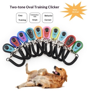 Clicker per Addestramento Cani Bicolore Ovale in ABS, Portatile con Cinturino da Polso, Vendita Diretta dalla Fabbrica - Product Image 4