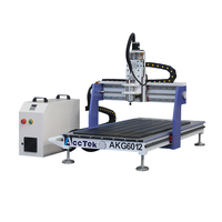 Routeur CNC miniature AccTek 1,5 kW 2,2 kW 6012 pour gravure 3D, fraisage du bois et des métaux mous, graveur pour le travail du bois