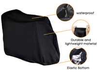 Housse de protection pour trottinette électrique MUSE Factory Direct Custom, en tissu Oxford, style sport, imperméable, protection UV, rejet IR à 90 %.
