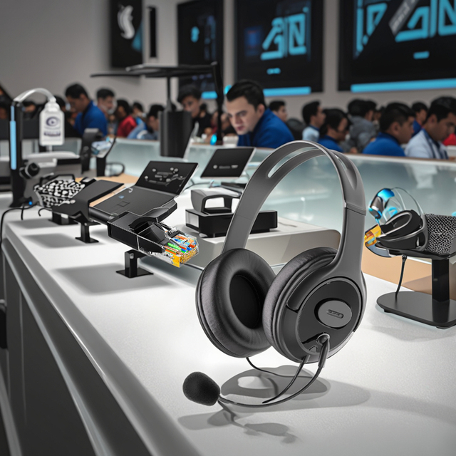 High Quality OMFOX Qualcomm ODM Over-ear Earplug Support Plug Play ENC Noise Reduction Gaming Headphone Type-C IPX-3 Waterproof