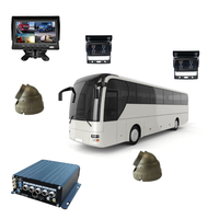 Système de surveillance de flotte de camions et d'autobus SeemeTech, enregistreur vidéo GPS WIFI 4G à 4 canaux, ADAS, DMS, BSD, kit DVR mobile, garantie 1 an
