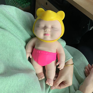 16cm TPR Sand Filled Squeeze <b>Doll</b> for Stress Relief and Pretend <b>Play</b> Baby Toy Soft Palm Sized Sensory <b>Doll</b> for Kids and Adults - Product Image 2