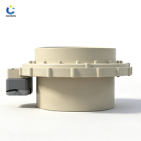 Válvula Iris - Amortiguadores de Aire Eléctricos de Uso General para Campanas de Extracción con Sistema de Control de Flujo de Aire, Personalizable OEM, DC 24V, Puerto de 4 Pulgadas