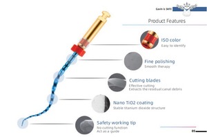Nha khoa nội nha niti nhiệt kích hoạt tập tin endo tập tin cho động cơ sử dụng tập tin kênh gốc - Product Image 6