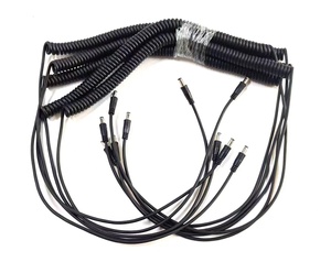 G12 G16 G20 connecteur aviation câble spiralé spiralé spiraalkabe ressort rétractable bouclé <span class=keywords><strong>rallonge</strong></span> <span class=keywords><strong>télescopique</strong></span> cordon d'alimentation - Product Image 5