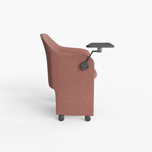 Bloc-notes pliable tablette fauteuil rembourré Design nordique école bibliothèque auto-étude bureau salle de réunion chaises de formation - Product Image 2