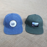 Topi Snapback 6 Panel Berbahan Kanvas Ripstop dengan Logo Patch Tenun Kustom, Model Vintage untuk Pria & Wanita, Kasual, Cocok untuk Hiking & Aktivitas Luar Ruangan, Produk Terlaris