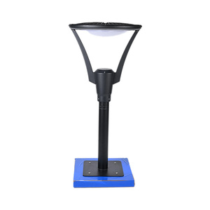 Solar Garden Light 30W 50W LED High Brightness Outdoor Pathway <b>Lamp</b> With Mono Si Solar Cell And <b>Battery</b> Included - Product Image 2