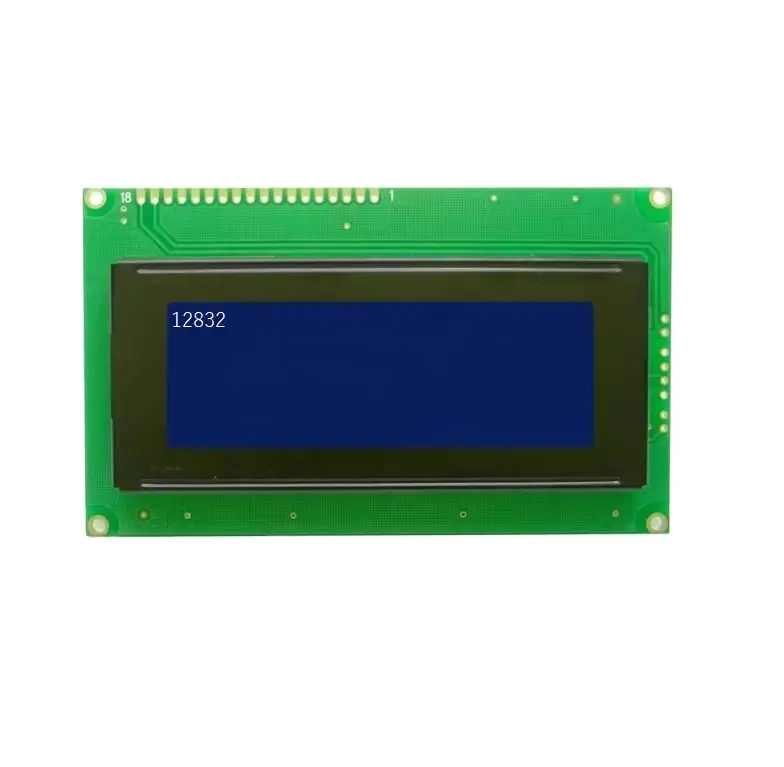 Display Lcd grafico monocromatico 128x32 con matrice di punti St7920 ESP32 LCD