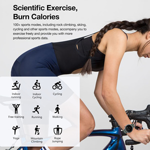 Reloj Inteligente Resistente AGM W1 con GPS, Llamadas, Batería de Larga Duración, Monitor de Ritmo Cardíaco para Mujer, Reloj Inteligente para Senderismo y <span class=keywords><strong>Correr</strong></span> - Product Image 4