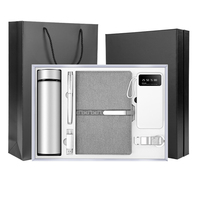 Usine directe A5 Notebook fiole à vide 32G clé USB porte-clés Power Bank stylo-coffret cadeau d'affaires