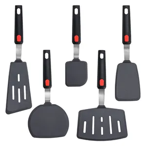 Non Stick Silicone Spatulas Flexible Silicone Bakeware Spatula for Pizza Cooking Flipping Fish Pancake Egg