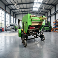 Machine automatique électrique d'emballage de balles de ensilage, système d'emballage de paille à haute compression, usage industriel