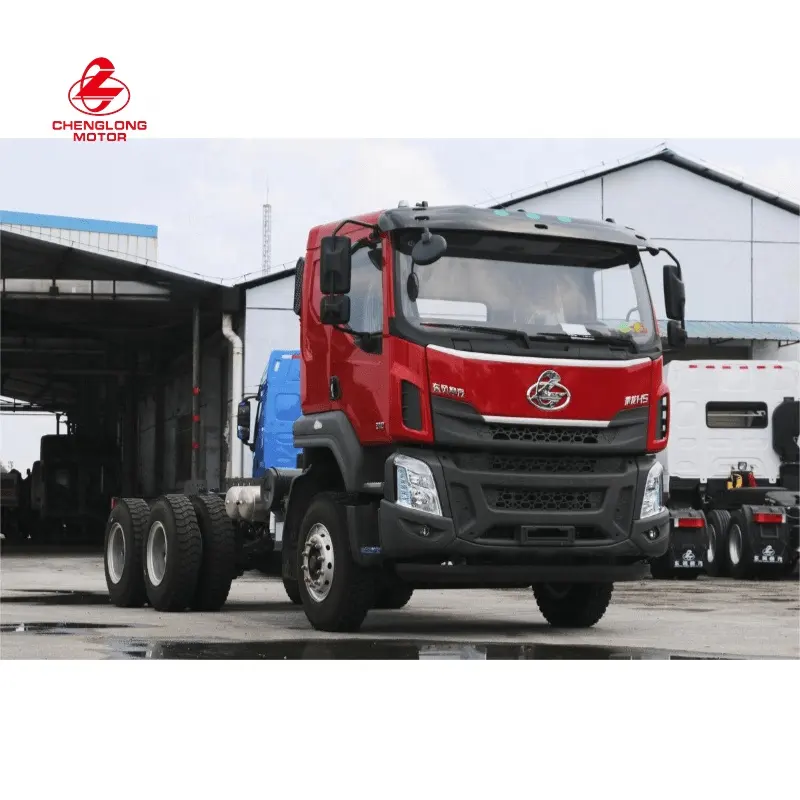 Dijual truk traktor baru Chenglong tugas berat H7 6x4 400HP kepala truk traktor