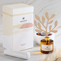 Mescente – bouteille en verre de luxe, meilleure vente, bâton, diffuseur de roseaux aromatique, avec boîte d'emballage