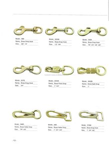 5/8 di cavallo ",<span class=keywords><strong>3</strong></span>/4",1 ", gancio a scatto in ottone da 1 1/<span class=keywords><strong>2</strong></span>" - Product Image 6