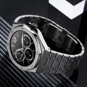 Dropshipping d'usine Bracelet de montre de remplacement Cadre Bracelets de montre-bracelet avec étui de protection pour <span class=keywords><strong>Huawei</strong></span> <span class=keywords><strong>Watch</strong></span> <span class=keywords><strong>GT</strong></span> <span class=keywords><strong>Cyber</strong></span> - Product Image 1