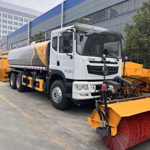 Camión Cisterna Dongfeng T5 6x4 de 20cbm con Bomba Autocebante de Alta Potencia para Supresión de Polvo y Limpieza de Carreteras - Product Image 2