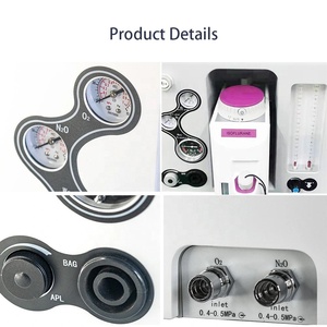 Maquina De anestensia peralatan anestesi medis mesin anestesi Gas hewan peliharaan mesin anestesi hewan portabel - Product Image 4