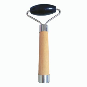 หินนวดหน้า 100% จากธรรมชาติ หลายสี พร้อมด้ามไม้ หยกโรลเลอร์นวดหน้า - Product Image 4