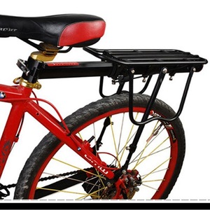 <span class=keywords><strong>Porte</strong></span>-bagages arrière en alliage d'aluminium <span class=keywords><strong>pour</strong></span> <span class=keywords><strong>vélo</strong></span> à frein à disque, vélos pliants VTT, sacoche de transport, sac de cyclisme, support de <span class=keywords><strong>coffre</strong></span> - Product Image 2