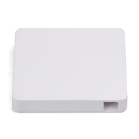 Plaque murale ultra-mince pour câble de branchement à fibre optique, terminal optique 1 fibre SC, raccord mural FTTH FP-1S, garantie OEM 5 ans