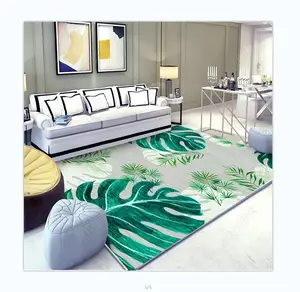 3d impresso tapete lavagem design moderno padrão deixa hotel casa tapetes decorativos e tapete para sala de estar alfombra tapiz Tep