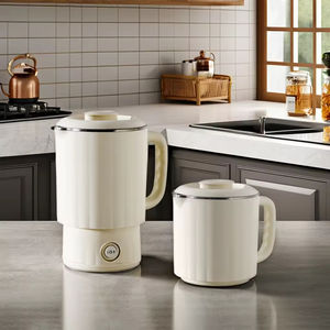 Hervidor Eléctrico Plegable Portátil de Acero Inoxidable, Mini Hervidor de Agua, Té y Café, Automático, Comercial - Product Image 1