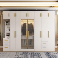 Meubles de chambre à coucher modernes et durables, armoires combinées pour vêtements, organisateur de placard, armoire en bois, garde-robes