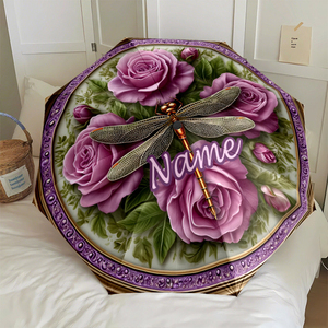 1 Parapluie Pliant Personnalisé Libellule Rose Sans Minimum de Commande, Cadeau Floral Personnalisé, Impression UV, Guarda Chuva Personalizado - Product Image 1