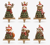 Maßgefertigte Tier-Hängedekoration Harz-Ornament für Weihnachten Heimdekoration