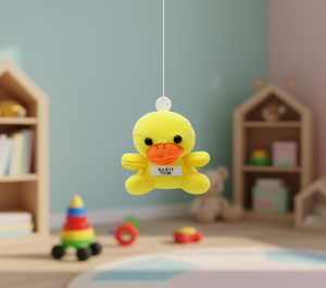 Gj 871 Peluche de pato amarillo de 11 cm, animal de peluche suave para bebés, niños, unisex - Product Image 2