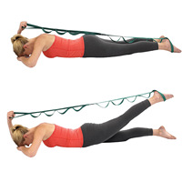 Sangle extensible polyvalente originale pour bandes d'exercice, pour la physiothérapie, le yoga, la flexibilité et l'entraînement à la mobilité