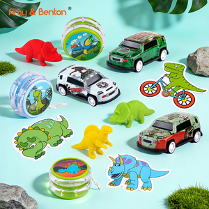 OEM Artículos para Fiestas de Dinosaurios, Rellenos para Bolsas de Regalo de Cumpleaños de Dinosaurios, Yo-yo de Dinosaurio, Borrador, Pegatina, Coches de Juguete Metálicos con Retrofricción para Niños - Product Image 1