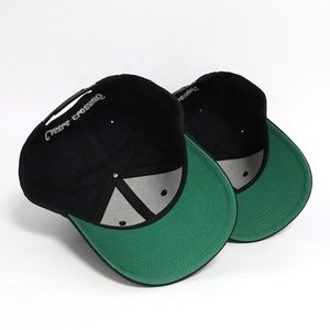 Casquettes de baseball pour hommes en acrylique noir, à 6 panneaux structurés, avec logo brodé 3D personnalisé, tendance, à prix abordable et très demandées - Product Image 6