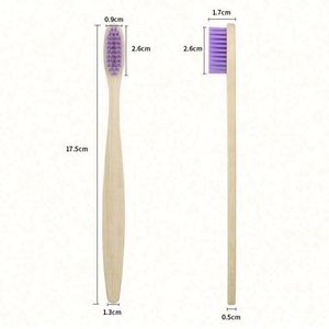 Cepillo de Dientes Ecológico Usa Mairun de Plástico con Mango de Acero y Cerdas de Nailon, Empaque Personalizado para Hoteles - Product Image 6