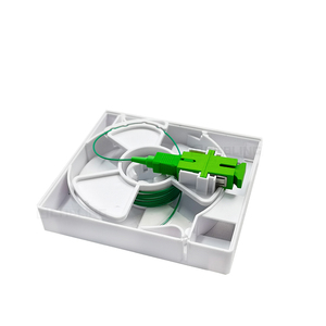 Caja de Distribución Óptica <span class=keywords><strong>Mini</strong></span> para Pared GETEKnet OEM ODM con Riel DIN SC UPC <span class=keywords><strong>APC</strong></span> para Terminación de Fibra Óptica FTTH para Internet - Product Image 1