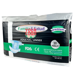 Couches pour adultes super absorbantes, anti-fuites, certifiées CE, pour la nuit, avec indicateur d'humidité, en vrac - Bande changeante de couleur - Product Image 5