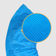공장 도매 방수 슬립 미끄럼 방지 도매 보호 CPE 플라스틱 일회용 신발 커버 가정용 부츠 커버 - Product Image 6