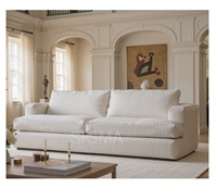 Canapé modulable sur mesure pour salon, ensemble de meubles d'intérieur, mobilier de luxe, canapé nuage, fauteuil lounge